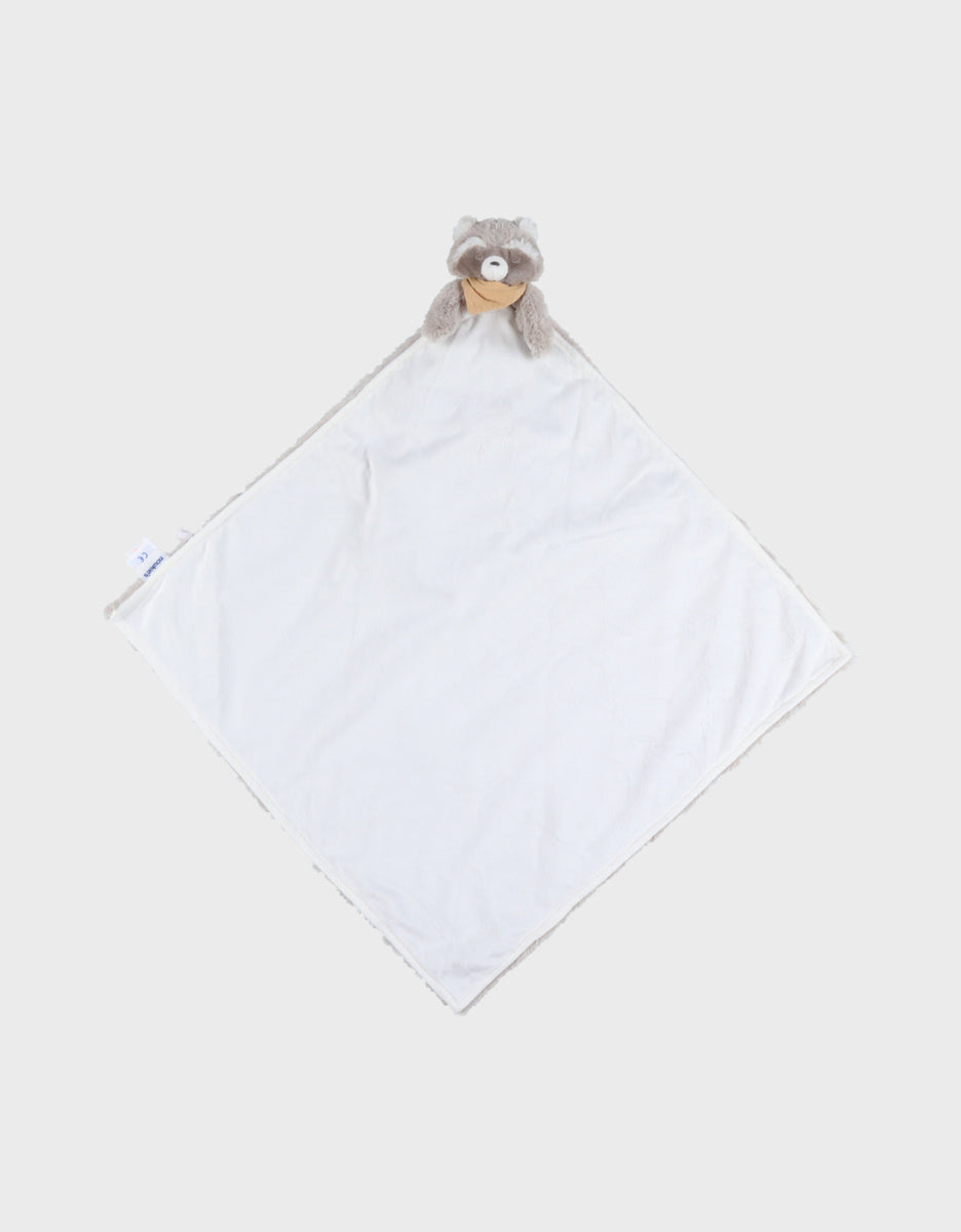 Doudou couverture Raku le Raton Laveur en Veloudoux® – Noukie's – Dès la naissance NOUKIES