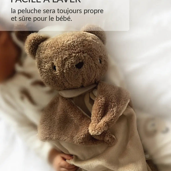 MyHummy Ourson plat Marron 5en1 veilleuse MUHYMMY
