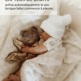 MyHummy Ourson plat Marron 5en1 veilleuse MUHYMMY