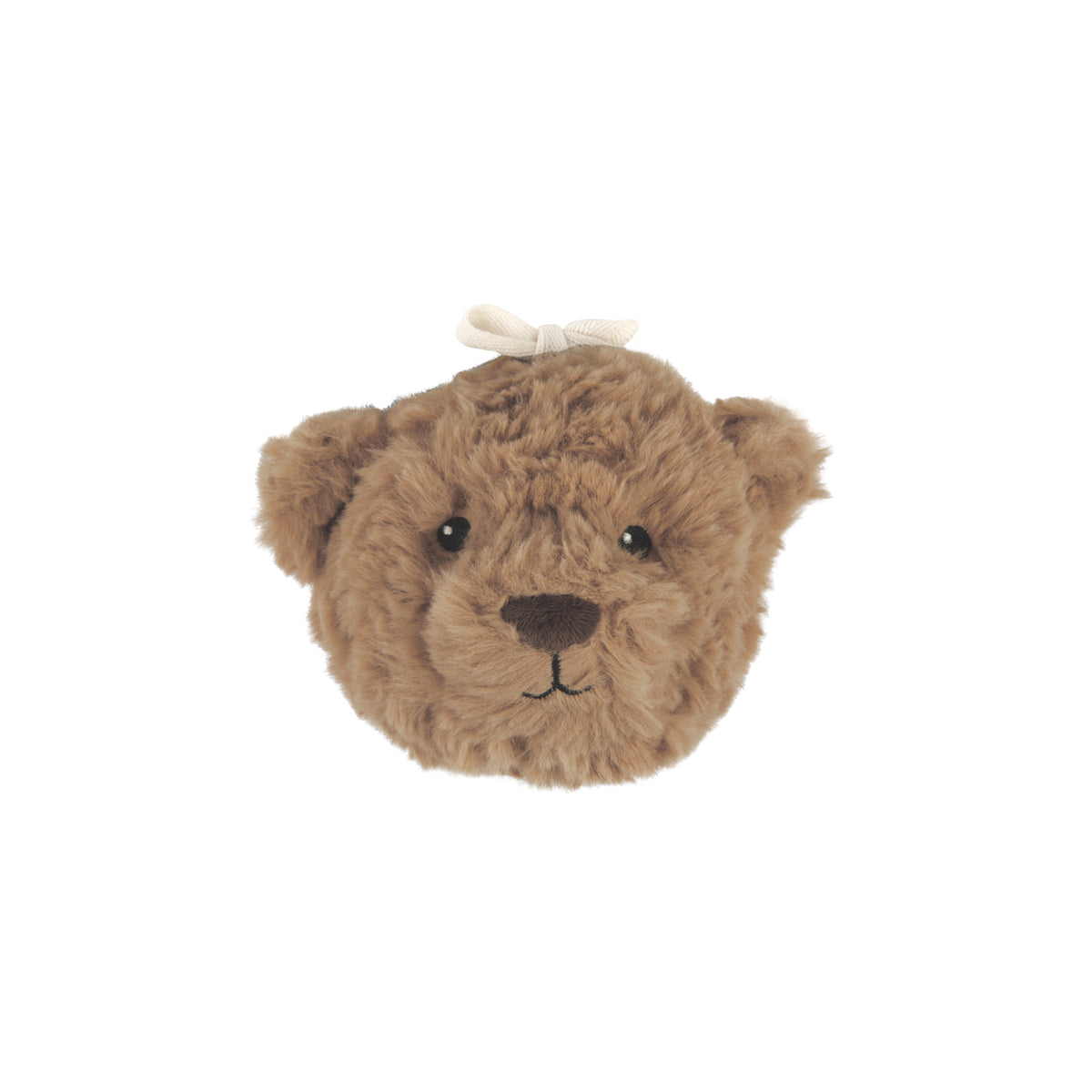 Offrez des nuits sereines à bébé avec la peluche bruit blanc Lou 🐻. Portable et douce, sons apaisants (battements de cœur & bruit blanc), idéale poussette, siège auto & voyages
