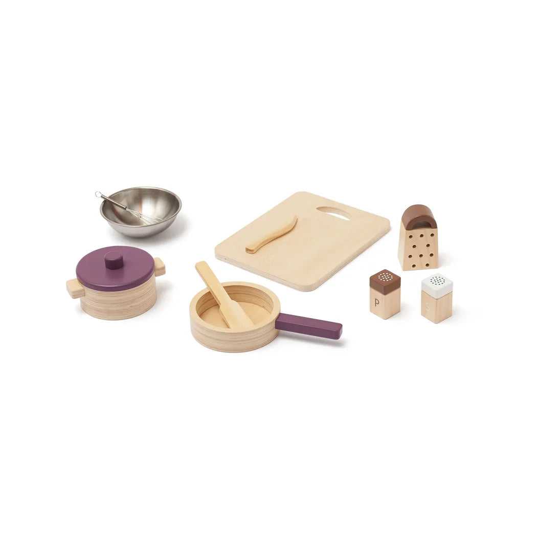 Ensemble ustensiles de cuisine enfant – dinette complète dès 2 ans Kid's concept