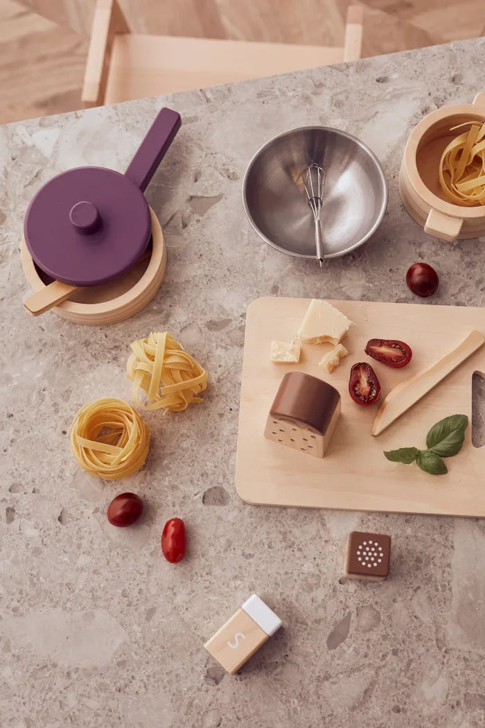 Ensemble ustensiles de cuisine enfant – dinette complète dès 2 ans Kid's concept