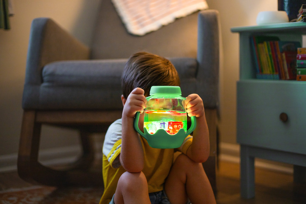 JAR SENSORIELLE VERT GLO PALS