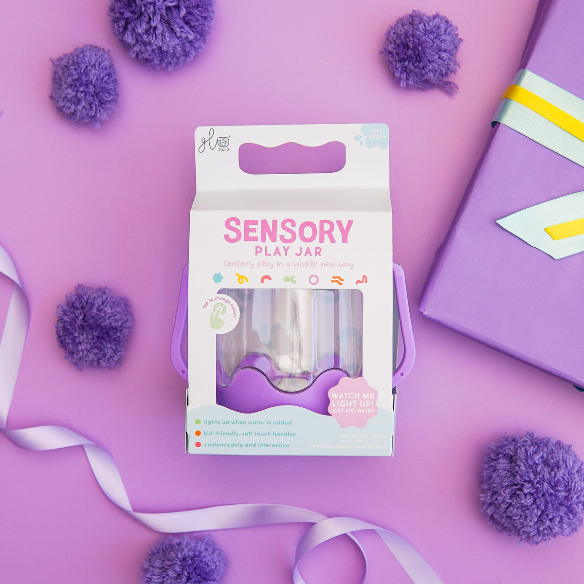 JAR SENSORIELLE VIOLET GLO PALS