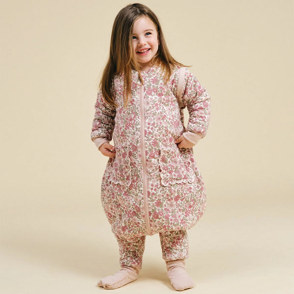 Gigoteuse à pieds avec manches & chaussettes antidérapantes Winter Commelina – TOG 2.5