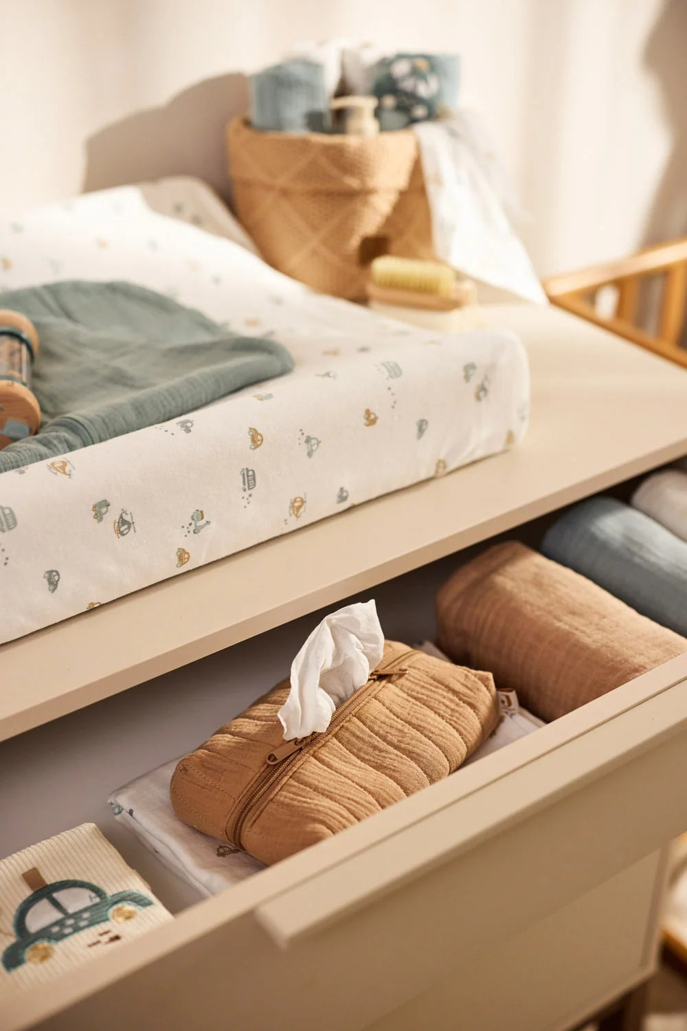 Housse de matelas à langer On The Go 50 x 70 cm – Jollein JOLLEIN