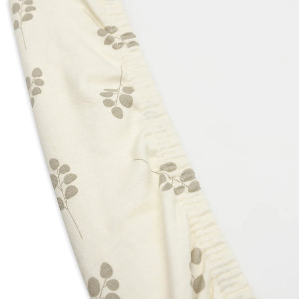 Housse de matelas à langer Jersey Tiny Twig Olive Green – 50 x 70 cm – Jollein