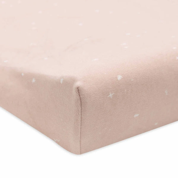Housse de matelas à langer Jersey Twinkling Wild Rose – 50 x 70 cm – Jollein