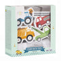 Jouets de bain en mousse – Véhicules – 14 pièces mushie