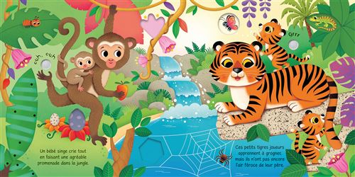 Les Bébés Animaux – Mon Livre Sonore à Toucher - Livre USBORNE