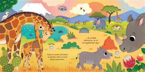 Les Bébés Animaux – Mon Livre Sonore à Toucher - Livre USBORNE