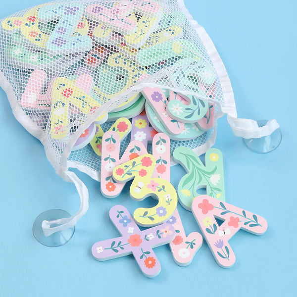 Lettres de bain en mousse – Flowers – 36 pièces MY LITTLE COMPANY