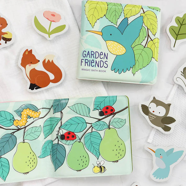 Livre de bain magique Garden Friends – couleurs qui apparaissent dans l’eau MY LITTLE COMPANY