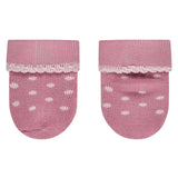 Lot de 3 paires de chaussettes bébé Fleurs – Unies, fleurs & pois – 0/4 mois STERNTALER