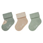 Lot de 3 paires de chaussettes bébé Ourson – 2 coloris & uni – 2/3 mois STERNTALER