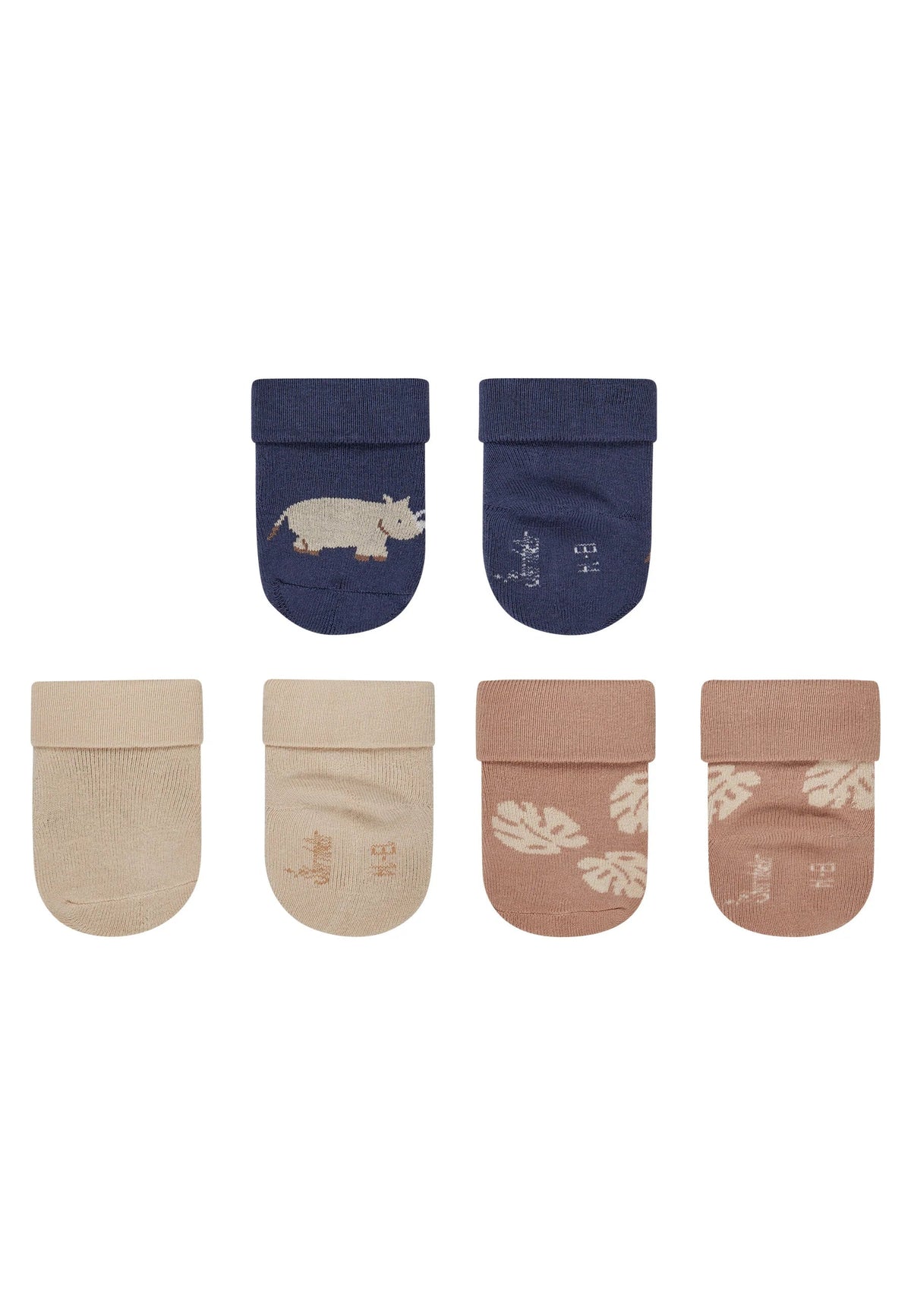 Lot de 3 paires de chaussettes bébé Rhinocéros – 6/12 mois STERNTALER