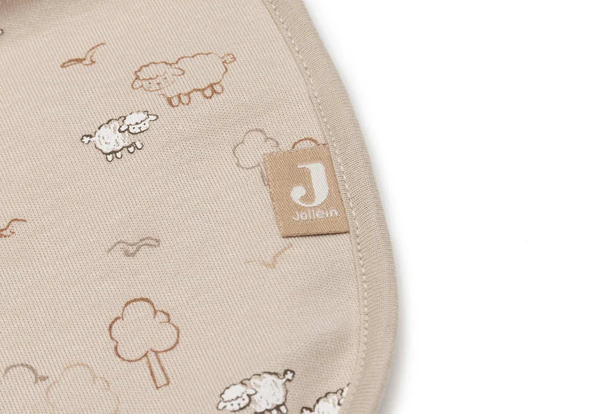 Lot de 5 bavoirs imperméables Woolly – Dès la naissance JOLLEIN