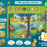 Mes puzzles sonores - Les animaux 1 2 3 SOLEIL