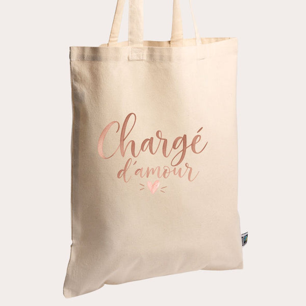 Tote bag chargé d'amour GMLB
