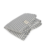 Matelas à langer nomade Praliné Rayures Matcha – Walking Mum – 34 × 66 cm walking mum