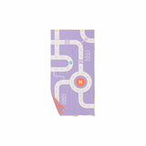 Serviette de jeu sur la route lila QUUT