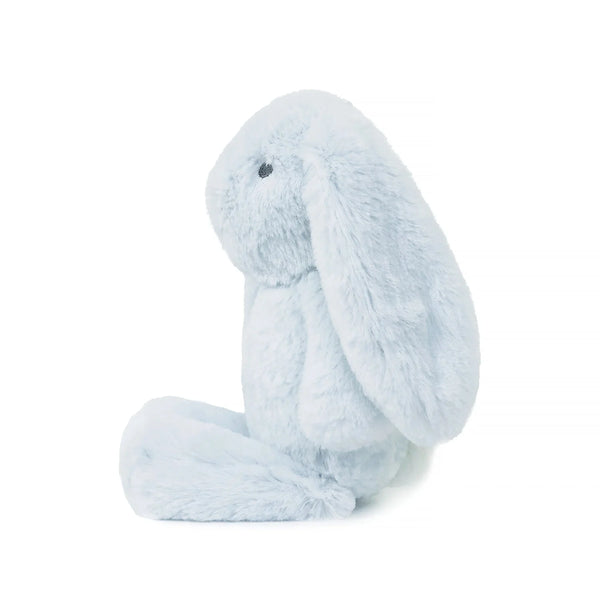 Peluche lapin bleu ciel