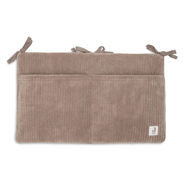 organisateur de lit bébé milky coffee