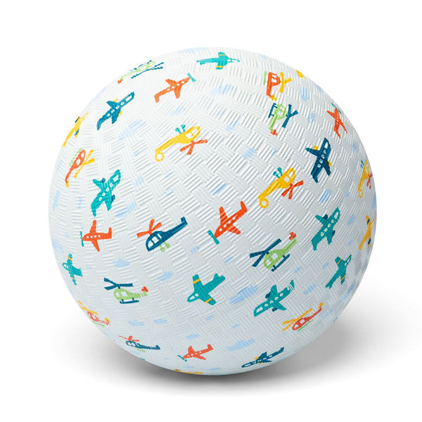 Balle bébé avions en caoutchouc naturel – 13 cm ou 18 cm idéal pour l'éveil et le jeu