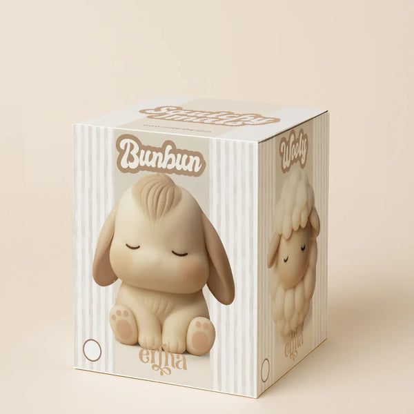 Squichymals – Collection anti-stress en peluches squishy - BunBun Petit coeur salé