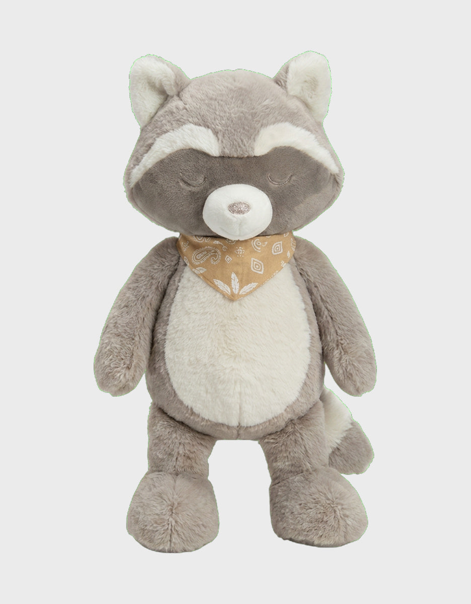 Peluche raton laveur Raku 60 cm – Noukie's – Grande peluche XXL dès la naissance 🦝🤎 NOUKIES