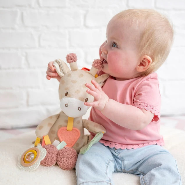 Peluche d'activités Gina la Girafe 30 cm – Nattou 🦒 NATTOU
