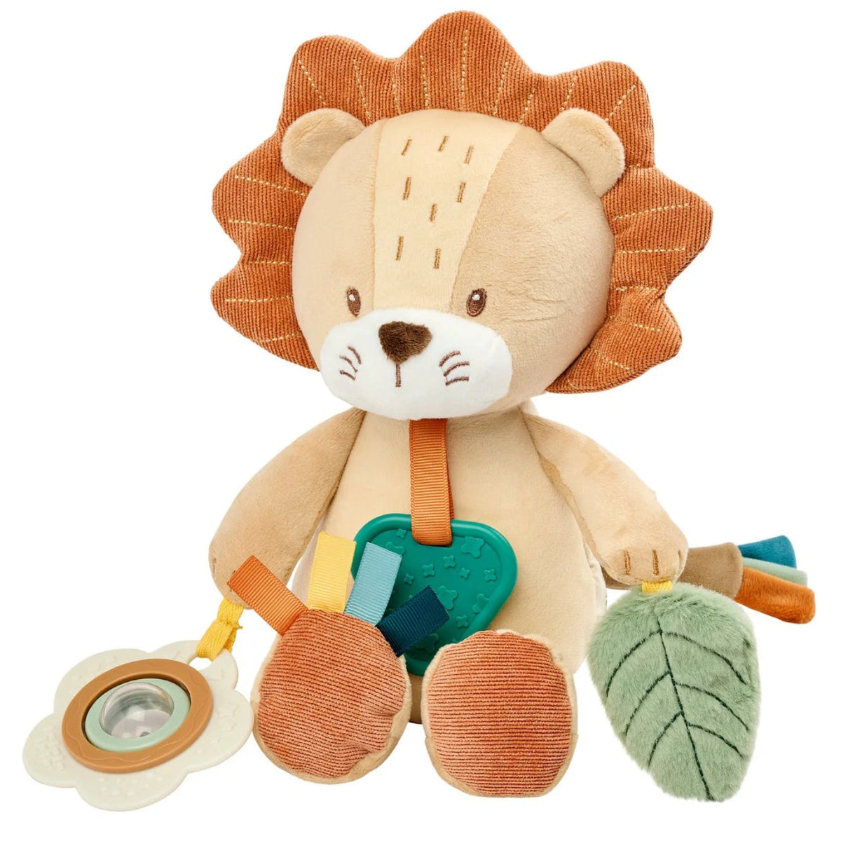 Peluche d'activités Léon le Lion 30 cm – Nattou 🦁 NATTOU