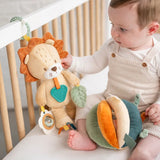 Peluche d'activités Léon le Lion 30 cm – Nattou 🦁 NATTOU