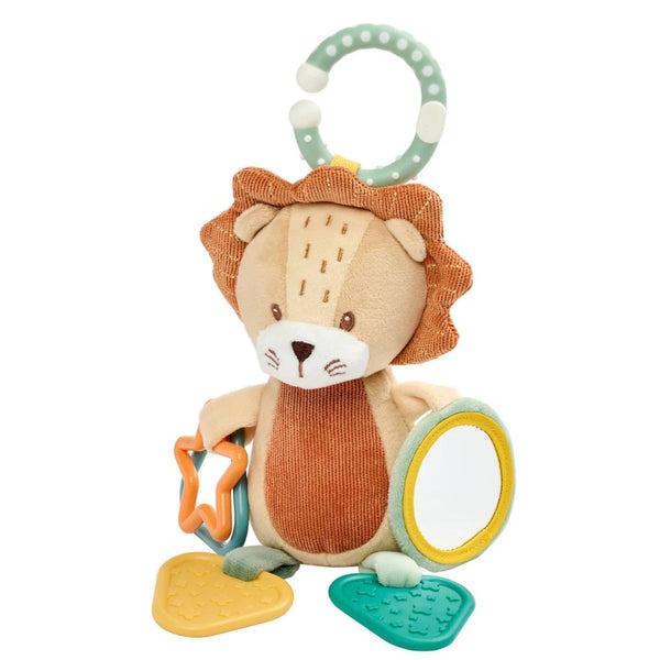 Peluche d'activités Léon le Lion 20 cm – Nattou – Dès la naissance 🦁 NATTOU