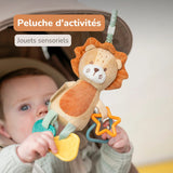 Peluche d'activités Léon le Lion 20 cm – Nattou – Dès la naissance 🦁 NATTOU