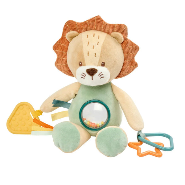 Peluche d'activités Léon le Lion 25 cm – Nattou – Dès la naissance 🦁 NATTOU