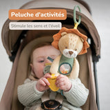 Peluche d'activités Léon le Lion 25 cm – Nattou – Dès la naissance 🦁 NATTOU