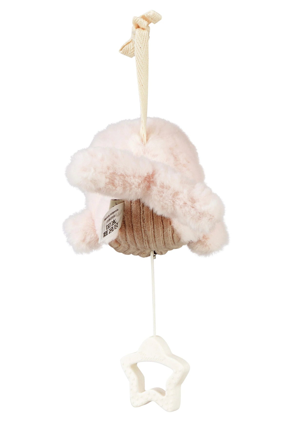 Peluche musicale Baleine – Rose poudré – 18 cm STERNTALER