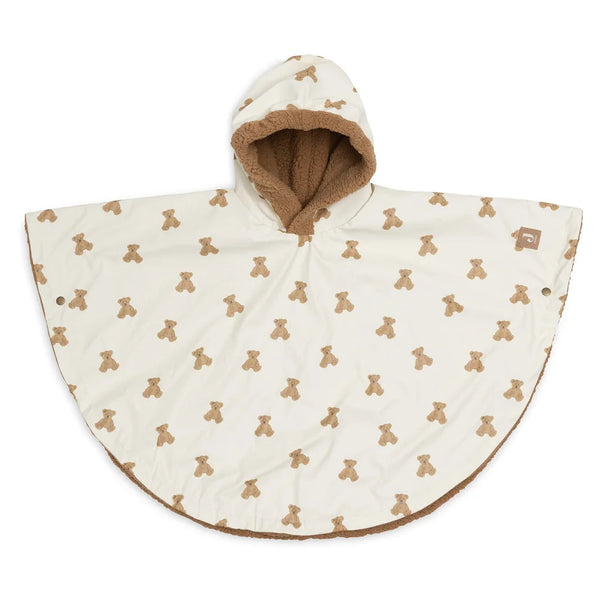 Poncho déperlant Mini Teddy Bear – Doublure Teddy Fleece – 12/36 mois JOLLEIN