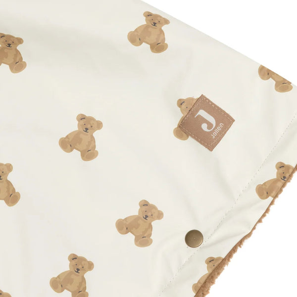 Poncho déperlant Mini Teddy Bear – Doublure Teddy Fleece – 12/36 mois JOLLEIN