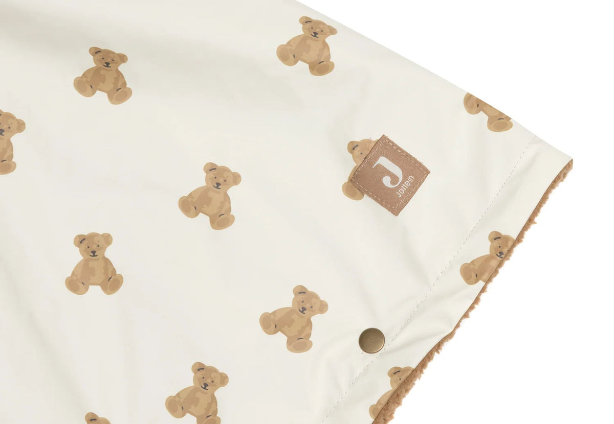 Poncho déperlant Mini Teddy Bear – Doublure Teddy Fleece – 12/36 mois JOLLEIN
