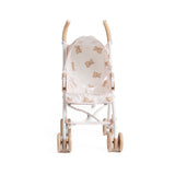 Poussette poupée enfant avec capote rétractable