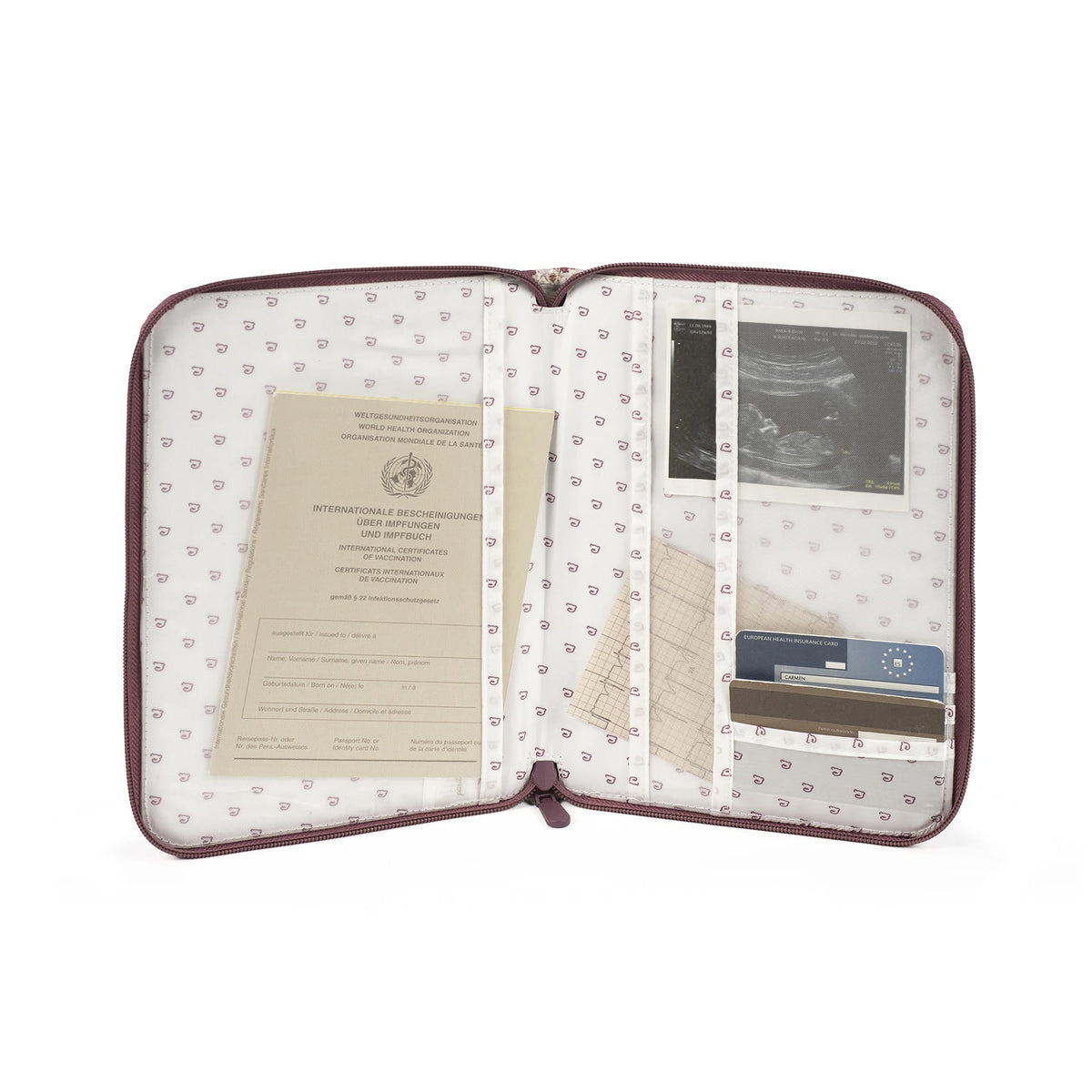 Protège-carnet de santé bébé Cherry Rayé – Pasito a Pasito PASITO A PASITO