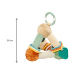 Pyramide d'activités souple Léon le Lion 18 cm – Nattou 🦁 NATTOU