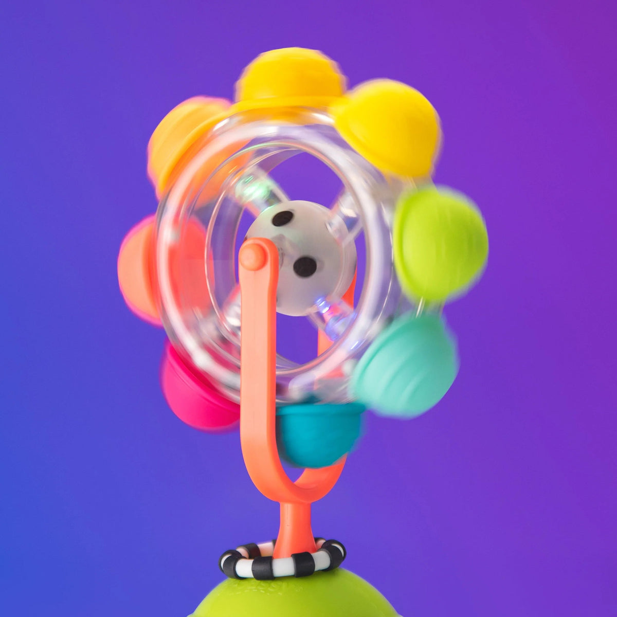 Roue Sensorielle Lumineuse Arc-en-Ciel – Light-Up Rainbow Reel 🌈✨ sassy