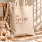 Tote bag chargé d'amour GMLB