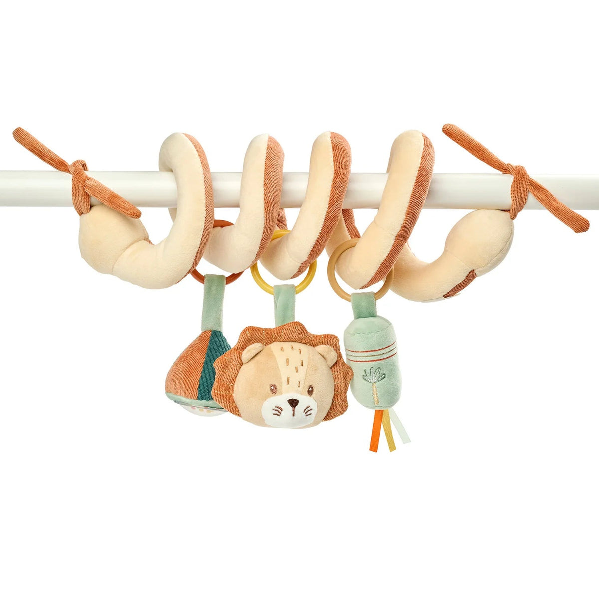 Spirale d'activités suspendue Léon le Lion 25 cm – Nattou 🦁 NATTOU