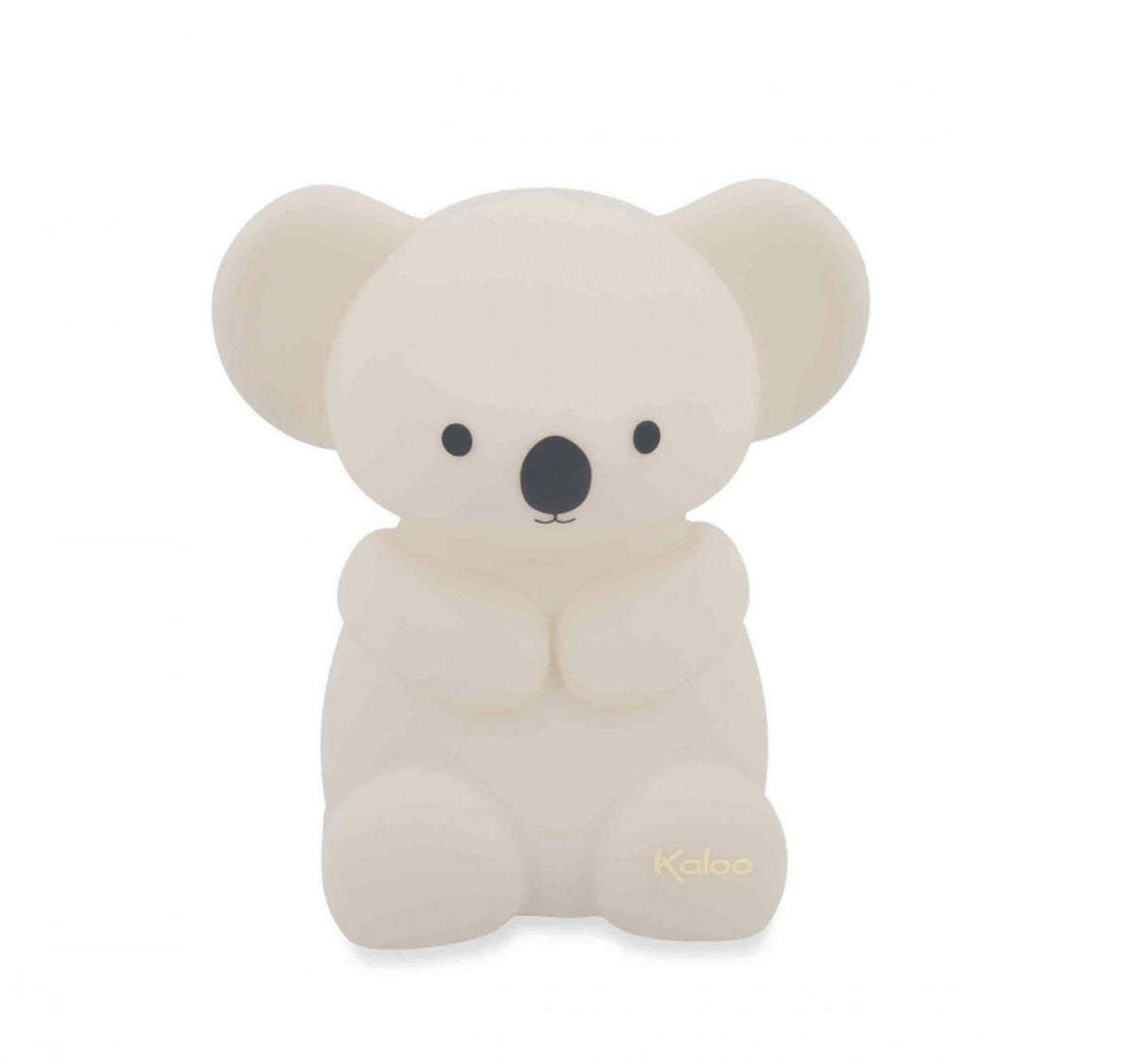 Veilleuse bébé en silicone souple dès la naissance. Lumière douce, rechargeable USB et format nomade.