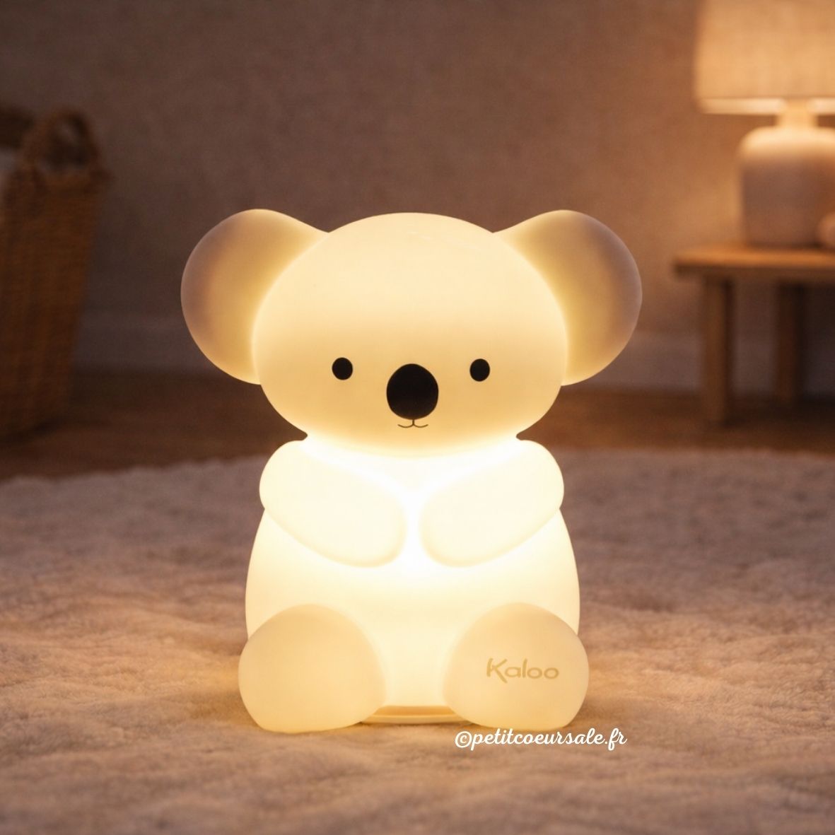 Veilleuse bébé silicone koala – rechargeable et nomade