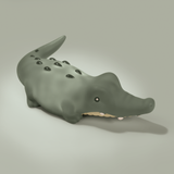 Veilleuse crocodile Safari Friends. Lumière douce et apaisante pour accompagner l’endormissement des enfants.